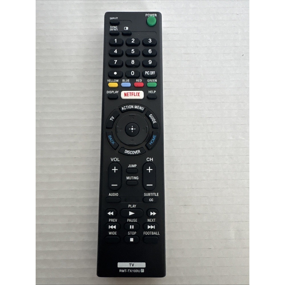 Replacement Sony RMT-TX100U TV Remote Control‎